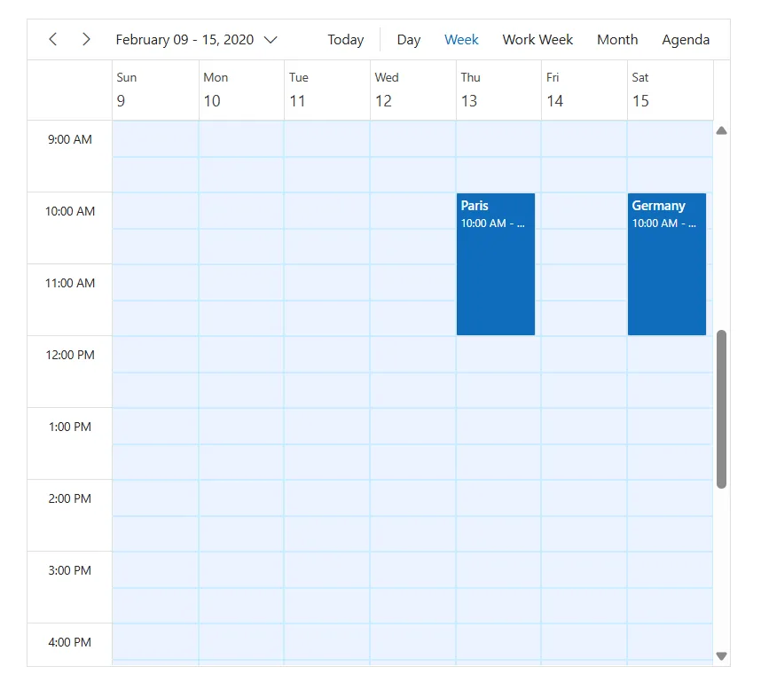 Work cells in vertical views