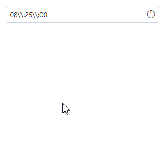 Blazor TimePicker with Time Span Format