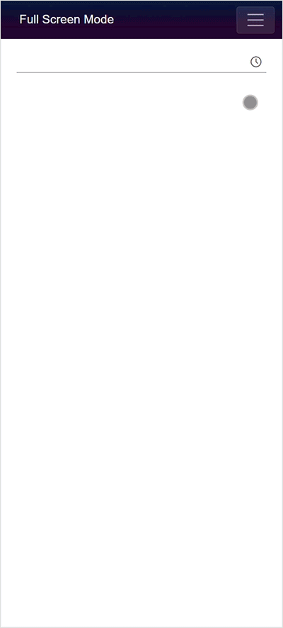TimePickerFullScreen