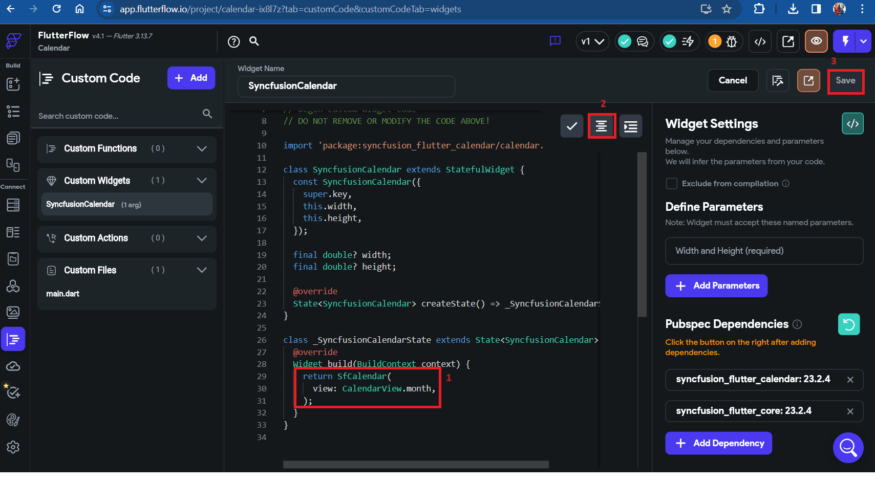 Code snippet