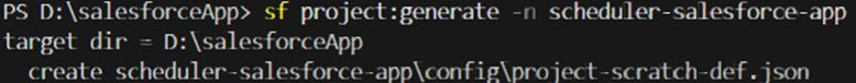 Salesforce App