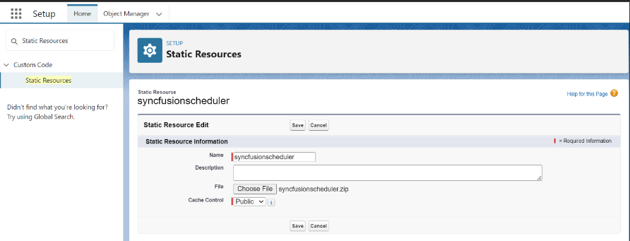 Salesforce Static Resource