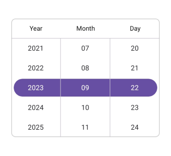 Set Height and width in .NET MAUI Date picker.