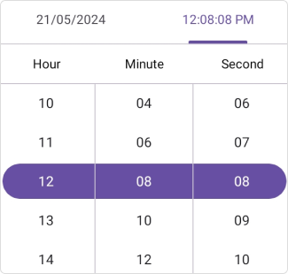 Minute interval in .NET MAUI Date Time picker.