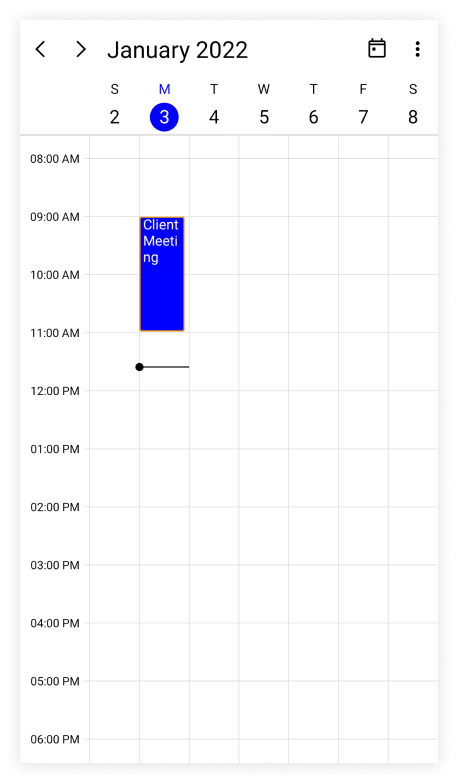 appointment-selection-background-in-maui-scheduler