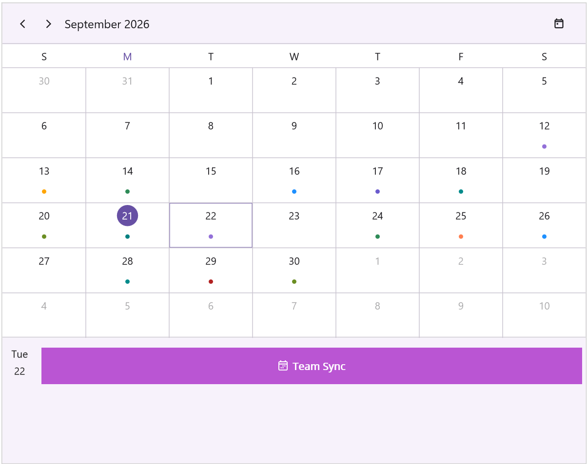 agenda-view-template-in-month-view-in-maui-scheduler