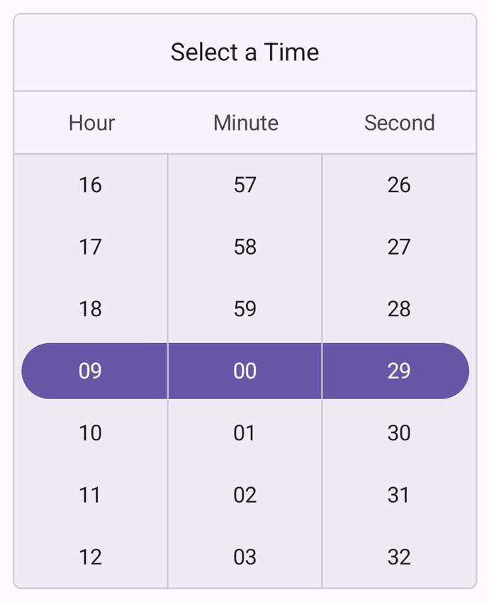 Enable looping in .NET MAUI Time Picker.