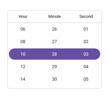 Hour interval in .NET MAUI Time picker.