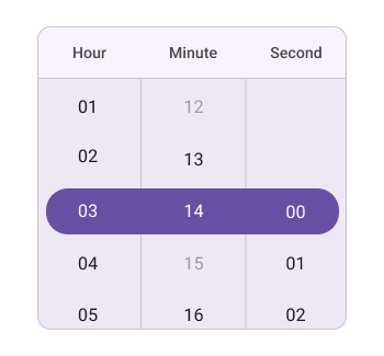Blackout times in .NET MAUI Time picker.