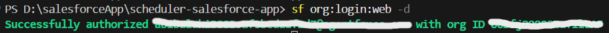 Salesforce Authorization