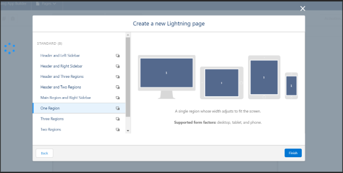 Search Scheduler page