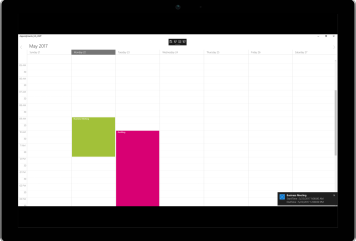 UWP SfSchedule displays applied colors in remind the appointment schedule