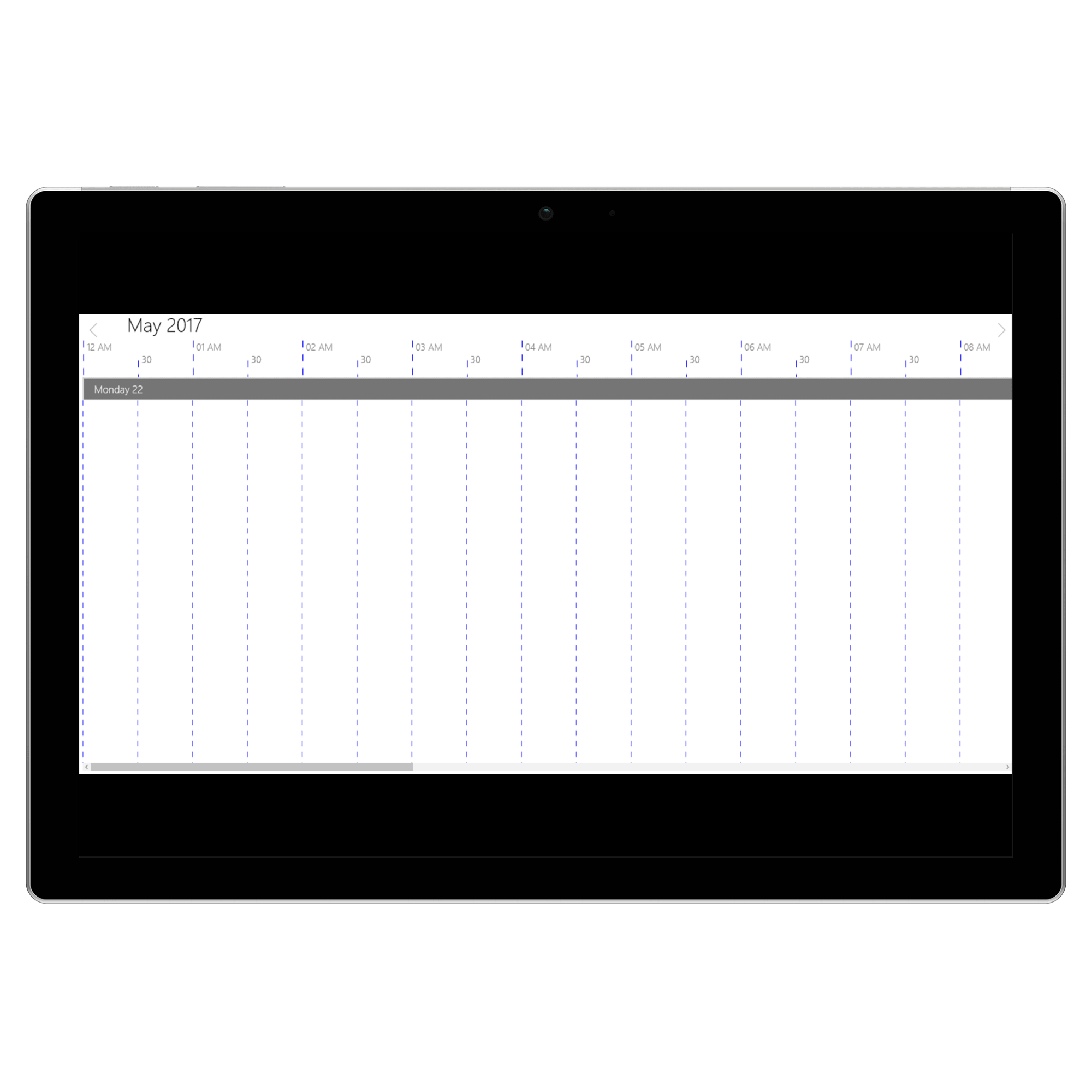 Custom_TimeSlot in TimeLine View