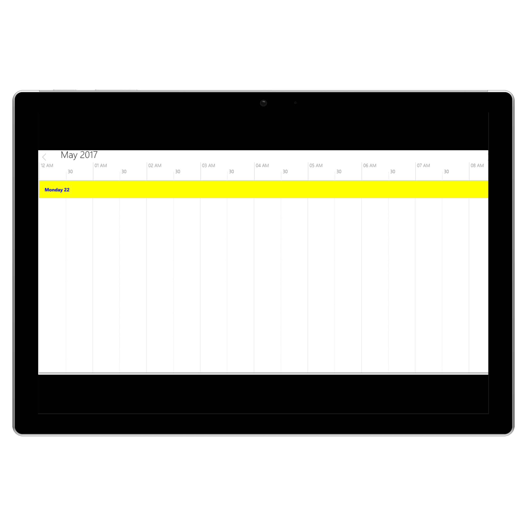 View Header Appearance