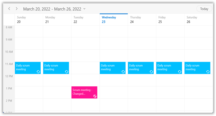 exception-custom-appointment-to-the-recurrence-pattern-in-winui-scheduler