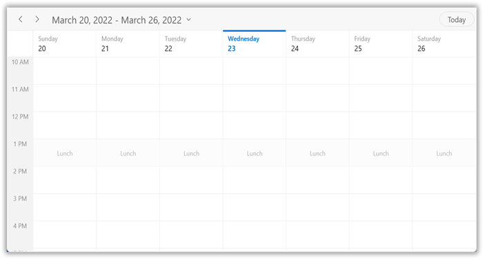 recurring-time-region-in-datebasis-in-winui-scheduler-timeslot-views