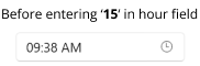 WinUI TimePicker displays Corrects Hour Field based on Input