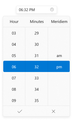 winui-time-picker-control