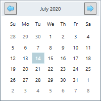Custom UI for previous and next navigation buttons