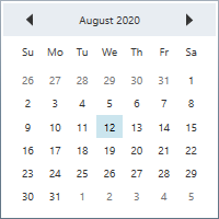 ReadOnly mode of the CalendarEdit control