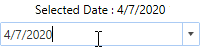 WPF DatePicker Editing