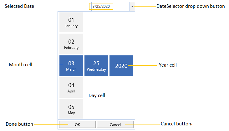 WPF DatePicker Control