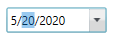 Navigate to the next field from the currently selected field