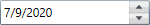 DateTimeEdit show only updown button