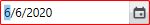 DateTimeEdit with Red focused border