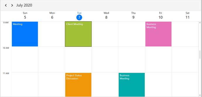 Change Time Interval Height in WPF Scheduler