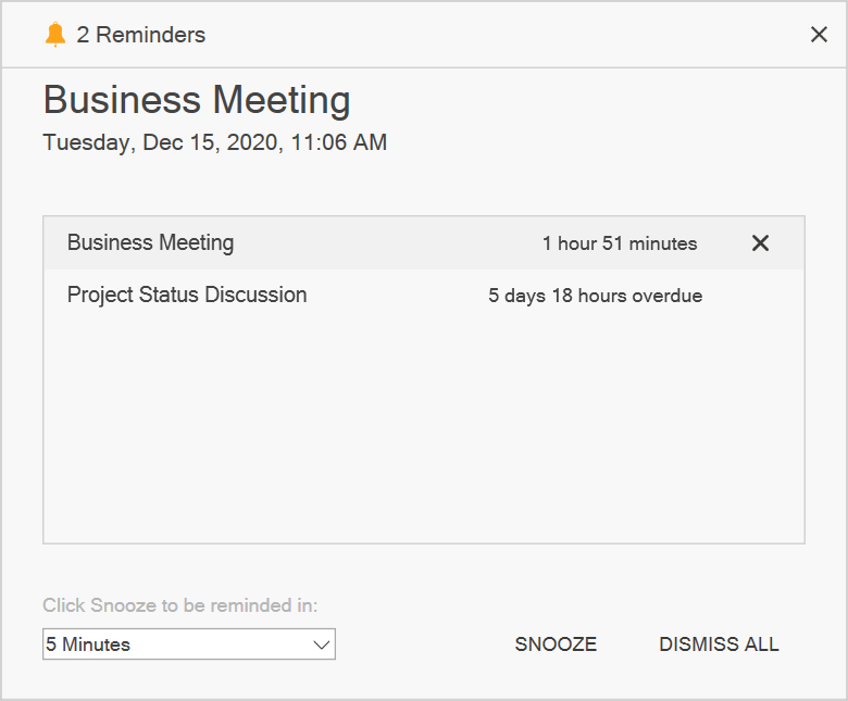 WPF Scheduler reminder alert window