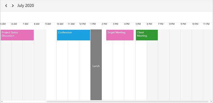 WPF Scheduler Selection Restriction in Timeslots