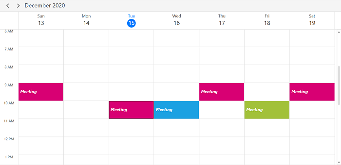 Appearance Customization in WPF Scheduler