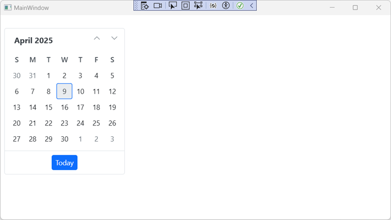 WPF Blazor App with Syncfusion Blazor Components