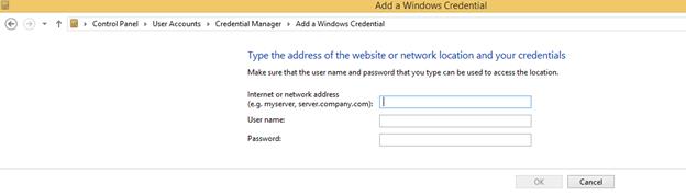 Authentication problem in shared folder in Typescript FileExplorer