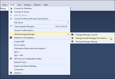 Manage NuGet Packages in Typescript