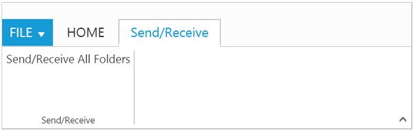 TypeScript Ribbon tab