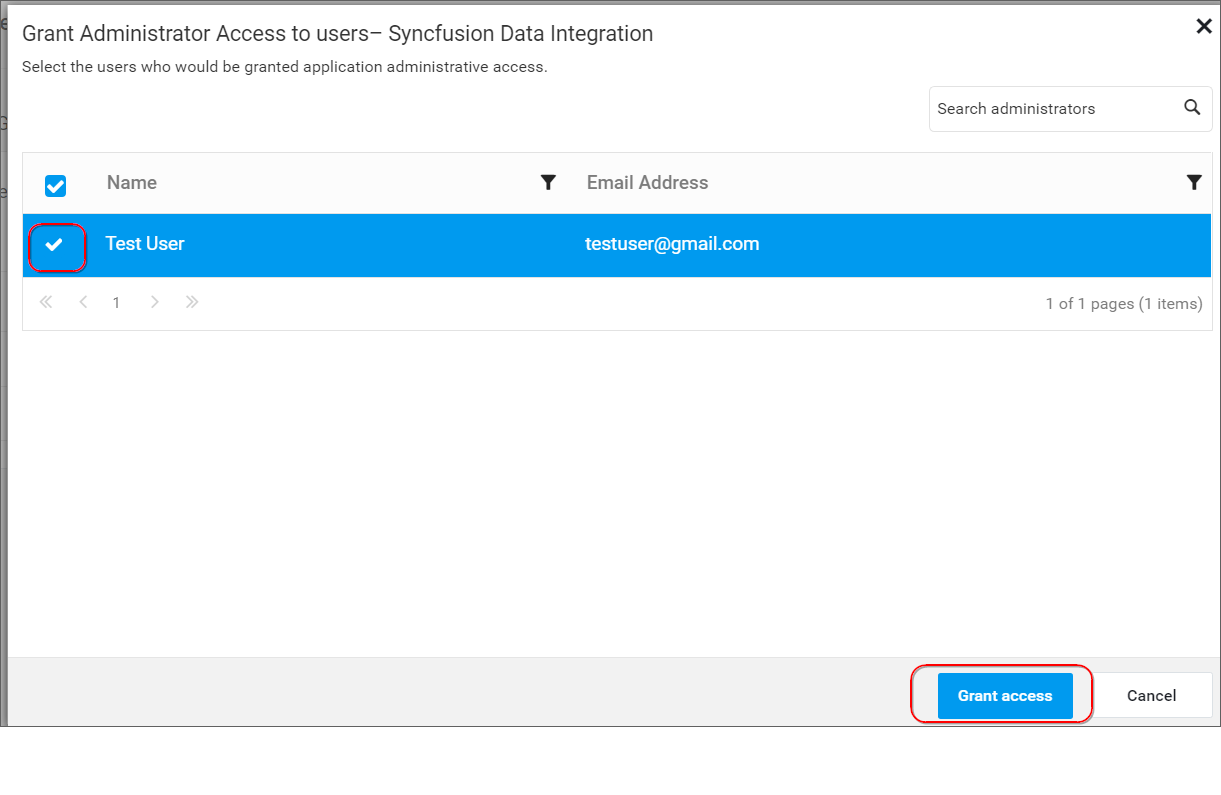 Application Administrator Access