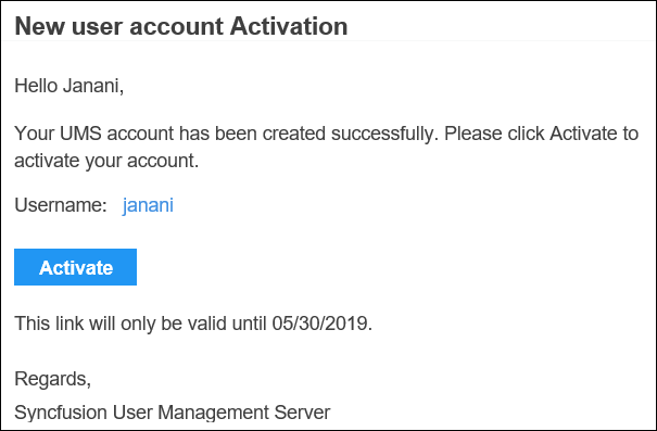 Account-activation