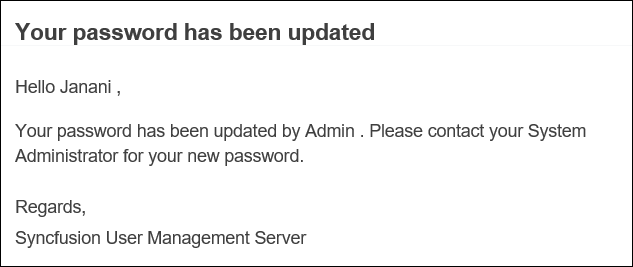Password-update