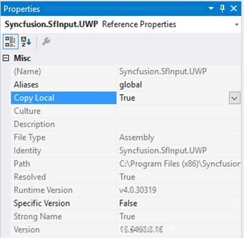 UWP assembly Installation and deployment
