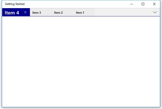 Customized active document window in Docking Manager