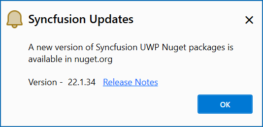 NuGet Notification