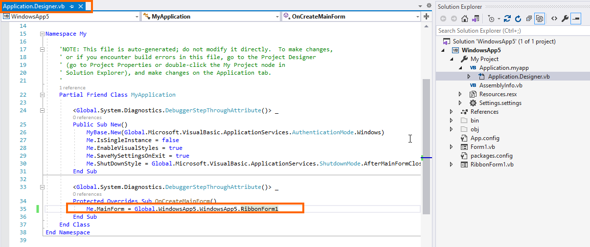 Syncfusion WinForms Item template Gallery