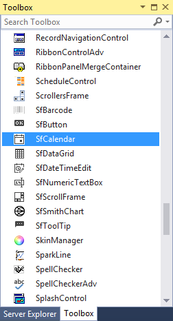 Getting Started with Windows Forms Calendar control | Syncfusion