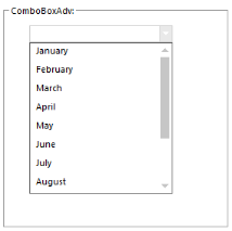 Overview of ComboBoxAdv control