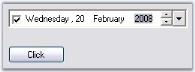 Updown button is visible when DateTimePickerAdv is focused