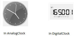 WindowsForms Clock shows customized time