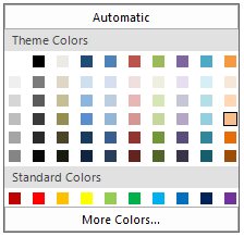 Windows forms ColorPickerUIAdv Overview