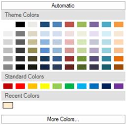 Windows forms ColorPickerUIAdv showing selected colors from automatic color group